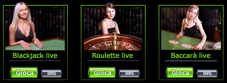 Giochi Live Casino 888.it