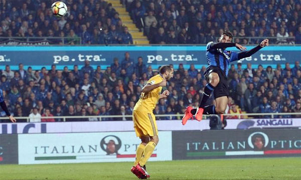 Gol di testa di Cristante contro la Juventus Gol di testa di Cristante contro la Juventus